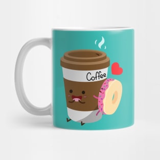 Coffee and Donut Mug